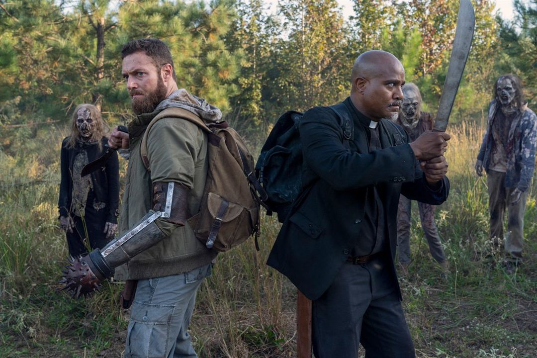 The Walking Dead : Photo Seth Gilliam, Ross Marquand