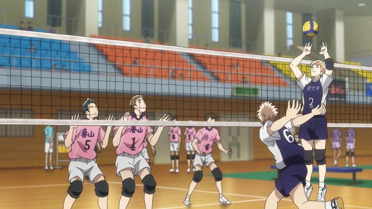 2.43 Seiin High School Boys Volleyball Team : Affiche