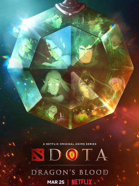 DOTA: Dragon's Blood : Affiche