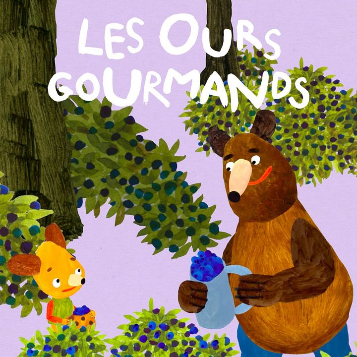 Les ours gourmands : Affiche