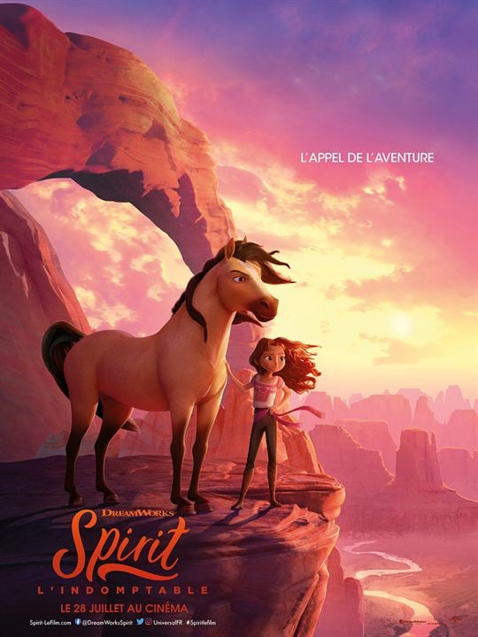 Spirit : l'indomptable : Affiche