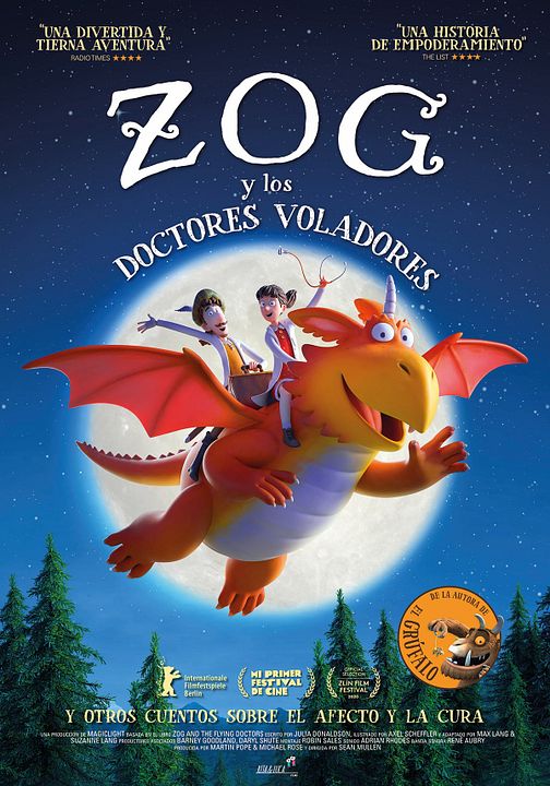 Zébulon le dragon et les médecins volants : Affiche