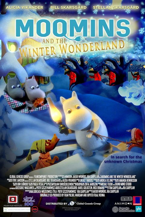 Les Moomins attendent Noël : Affiche