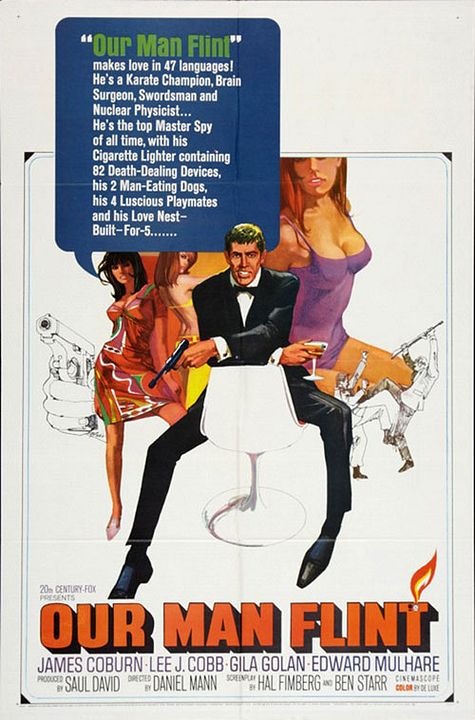 Notre homme Flint : Affiche