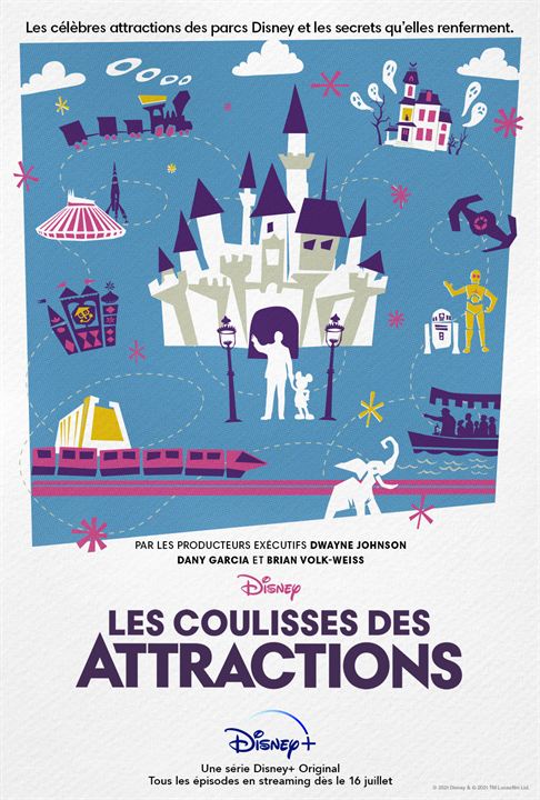 Les Coulisses des attractions : Affiche