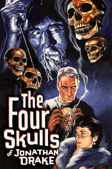 The Four Skulls of Jonathan Drake : Affiche