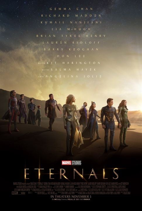 Les Eternels : Affiche