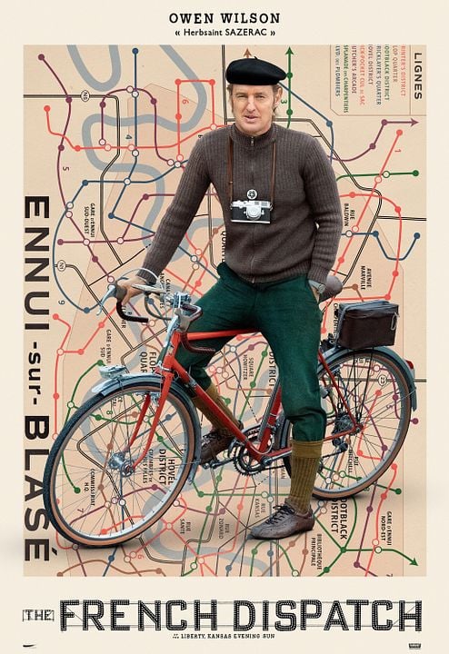 The French Dispatch : Affiche