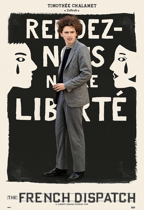 The French Dispatch : Affiche