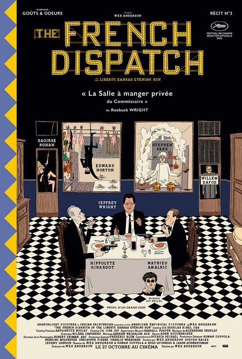 The French Dispatch : Affiche