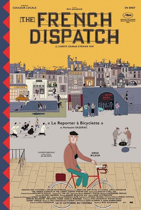 The French Dispatch : Affiche