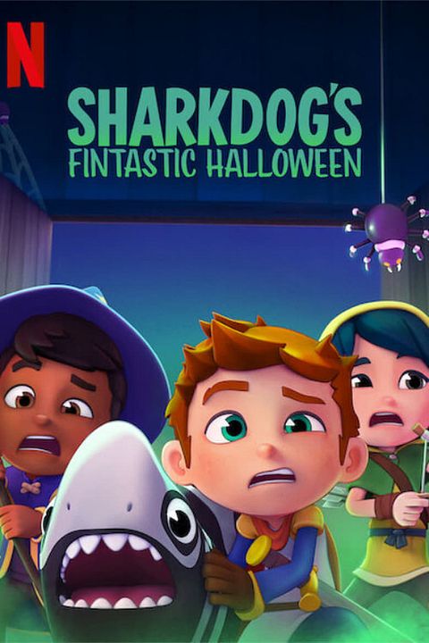 Toukin, le chien-requin : Squalloween ! : Affiche