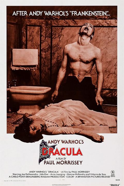 Du sang pour Dracula : Affiche