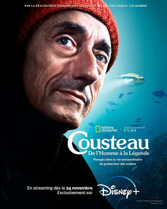Becoming Cousteau : Affiche
