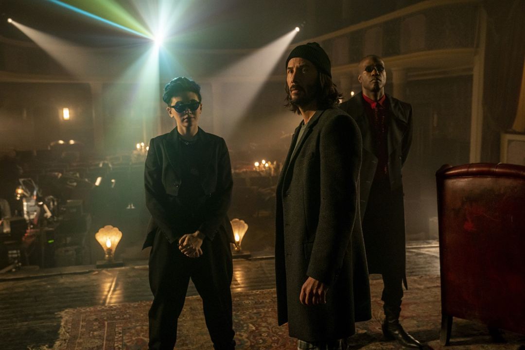 Matrix Resurrections: Jessica Henwick, Keanu Reeves, Yahya Abdul-Mateen II