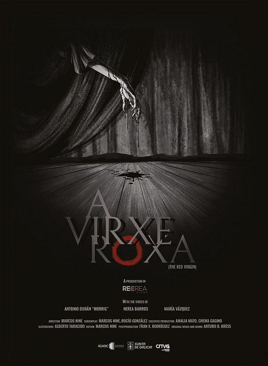 A virxe roxa : Affiche