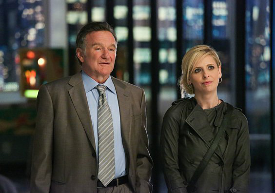 The Crazy Ones : Photo Robin Williams, Sarah Michelle Gellar