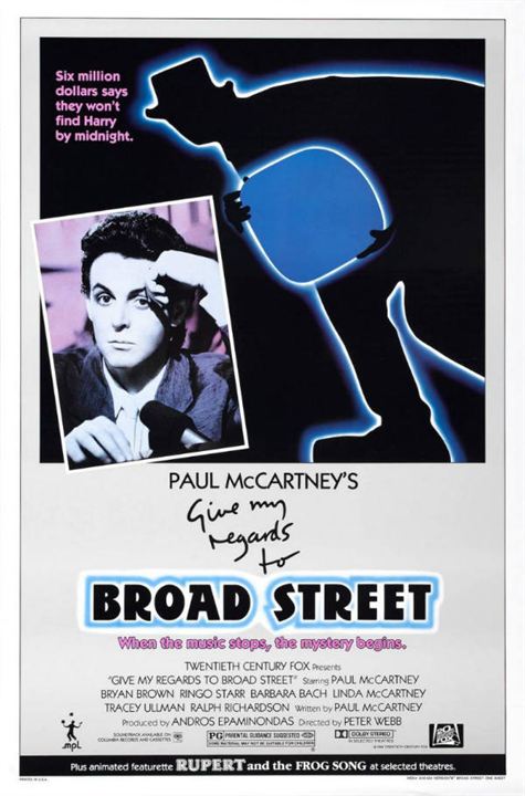 Give My Regards to Broad Street : Affiche