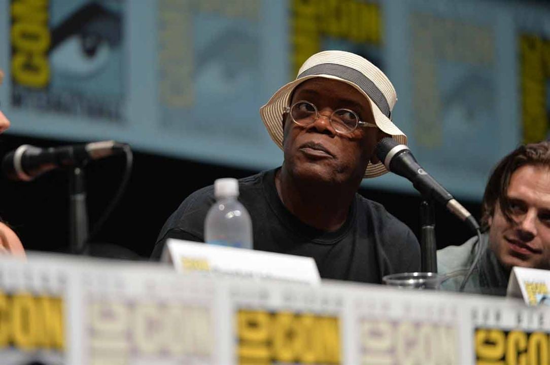 Captain America, le soldat de l'hiver : Photo promotionnelle Samuel L. Jackson