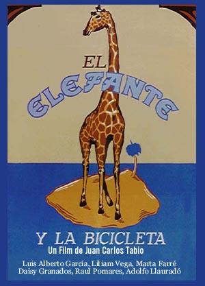 El elefante y la bicicleta : Affiche