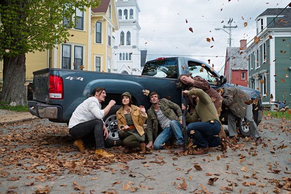 Les Mystères de Haven : Photo Richard Donat, John Dunsworth, Emma Lahana, Eric Balfour, Adam Copeland, Lucas Bryant