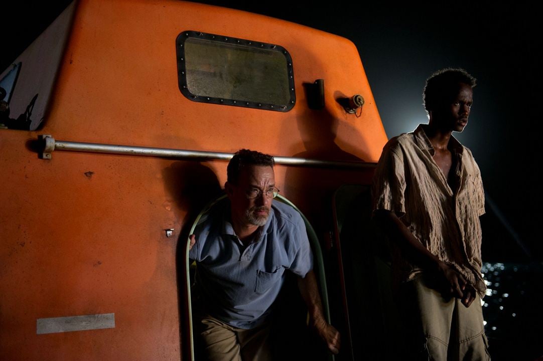 Capitaine Phillips : Photo Tom Hanks, Barkhad Abdirahman
