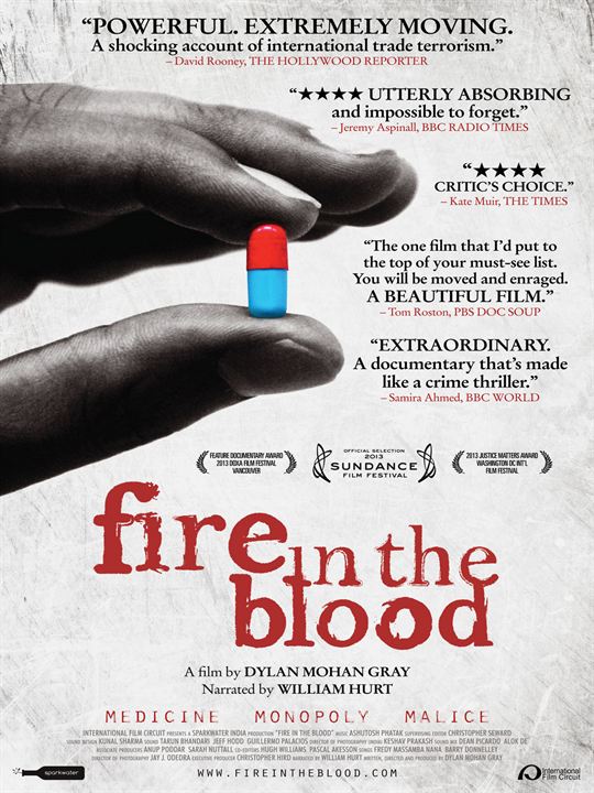 Fire In The Blood : Affiche