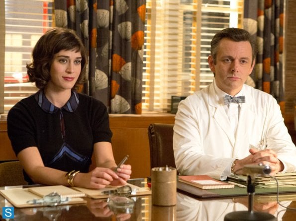Masters of Sex : Photo Lizzy Caplan, Michael Sheen
