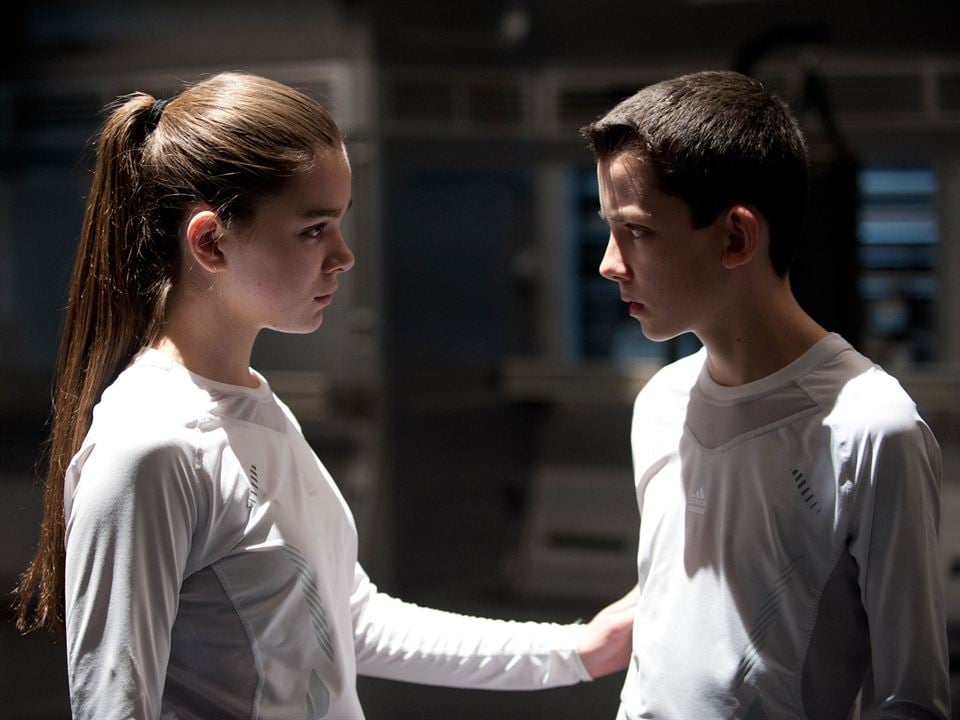 La Stratégie Ender : Photo Asa Butterfield, Hailee Steinfeld