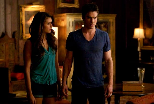 Vampire Diaries : Photo Ian Somerhalder, Nina Dobrev