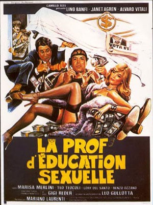 La prof d'éducation sexuelle : Affiche