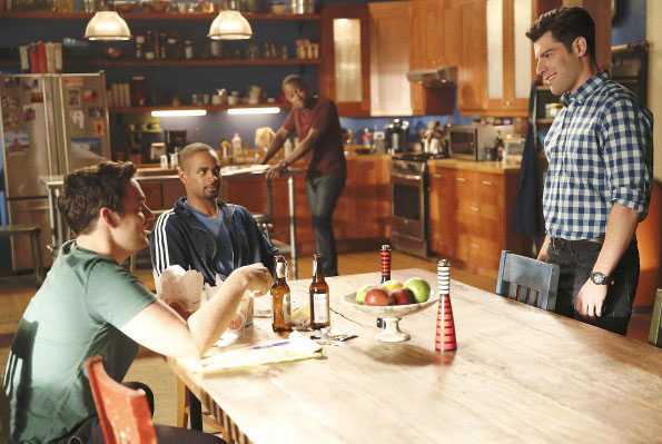 New Girl : Photo Max Greenfield, Damon Wayans Jr., Jake Johnson