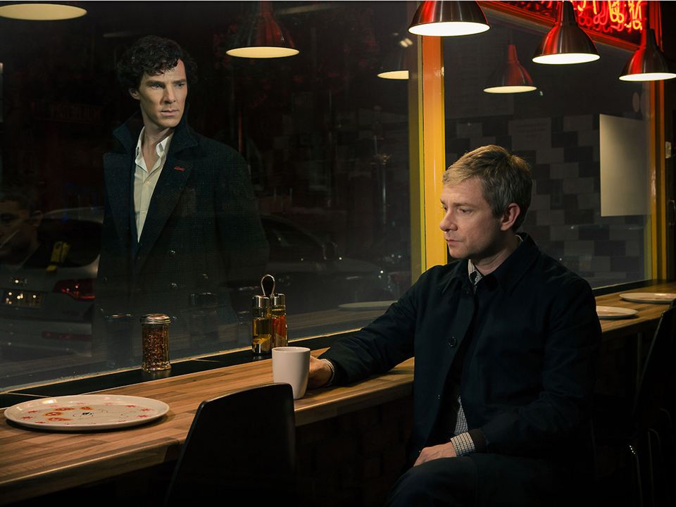Photo Benedict Cumberbatch, Martin Freeman