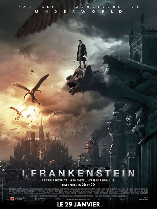 I, Frankenstein : Affiche