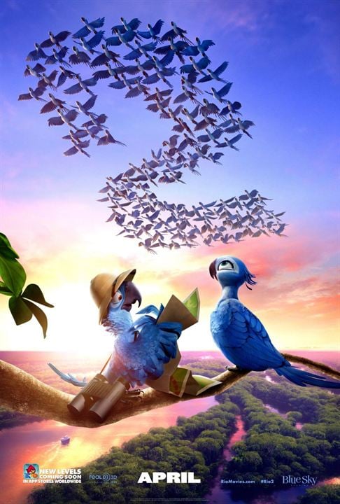 Rio 2 : Affiche