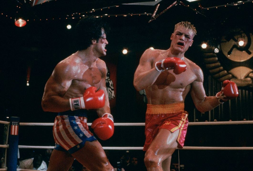 Rocky IV: Rocky Vs. Drago : Photo Dolph Lundgren, Sylvester Stallone