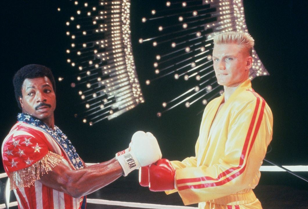 Rocky IV: Rocky Vs. Drago : Photo Dolph Lundgren, Carl Weathers