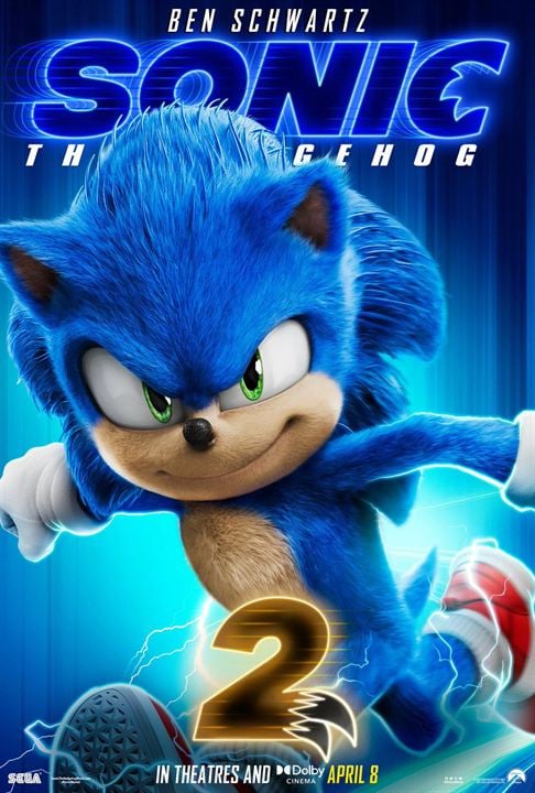 Sonic 2 le film : Affiche