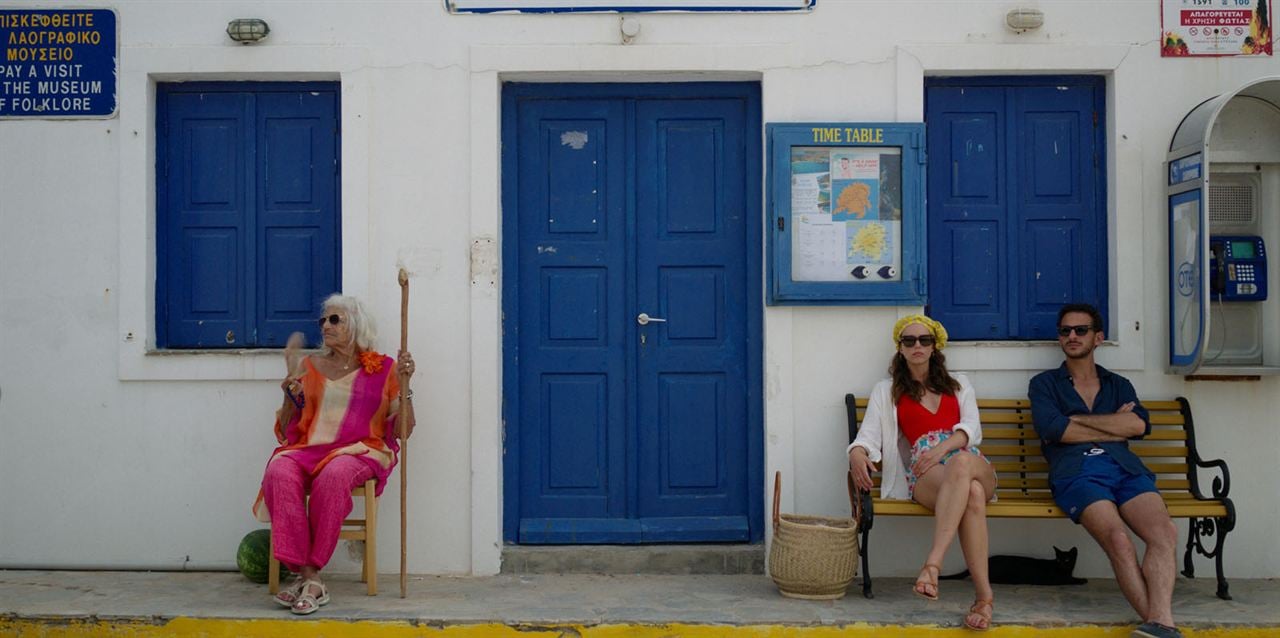 I love Greece : Photo Stacy Martin, Vincent Dedienne