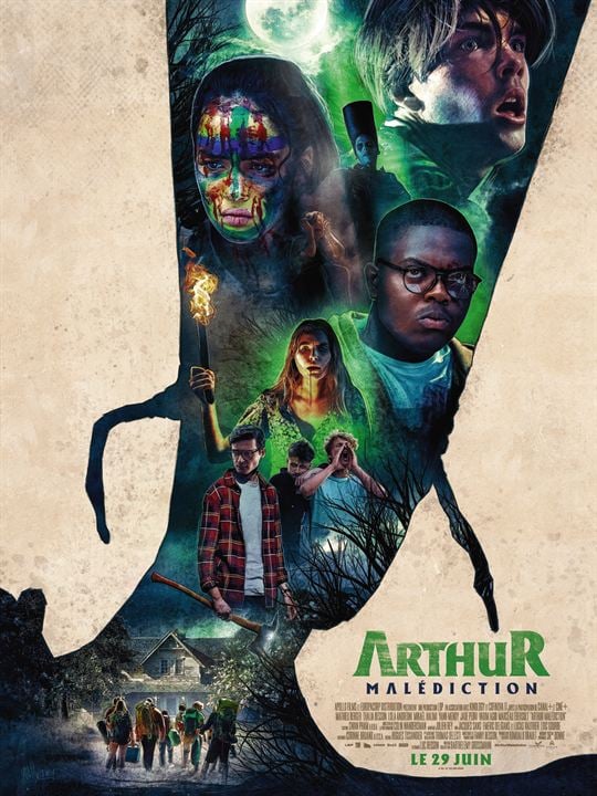 Arthur, malédiction : Affiche