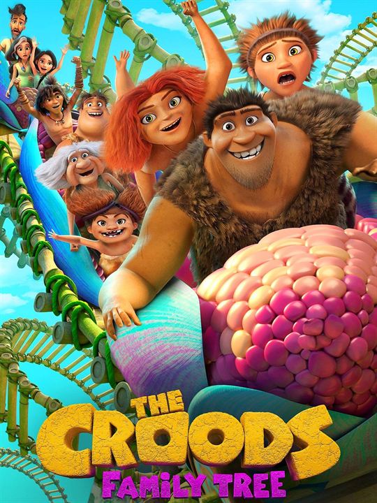 Les Croods (Pré)histoires de famille : Affiche