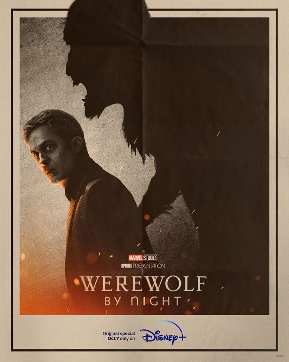 Werewolf By Night (Noir & Blanc) : Affiche