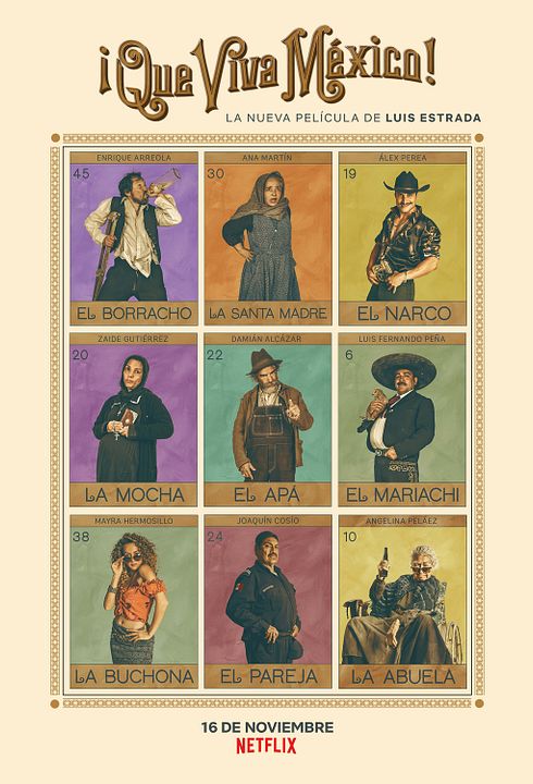 ¡Que viva México! : Affiche