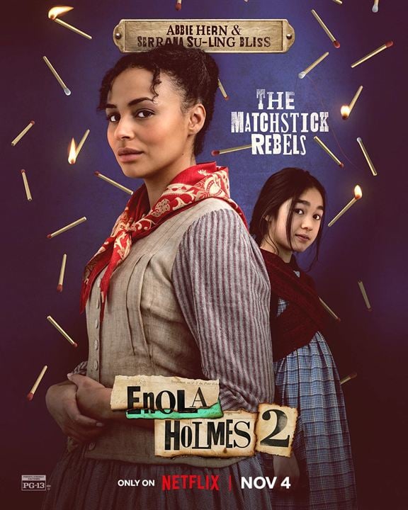 Enola Holmes 2 : Affiche