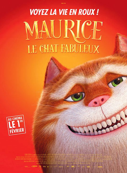 Maurice le chat fabuleux : Affiche