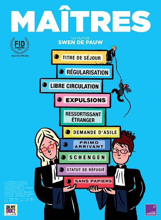 Maîtres : Affiche