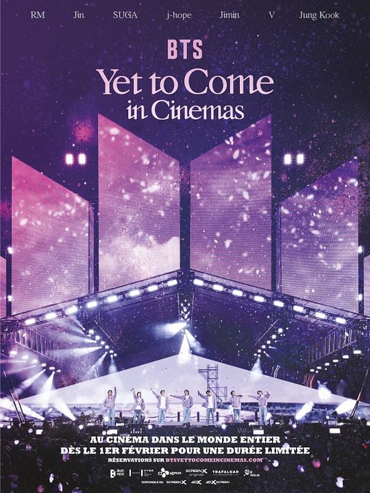 BTS : Yet To Come in Cinemas : Affiche