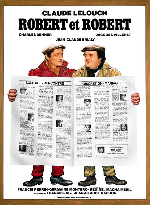 Robert et Robert : Affiche