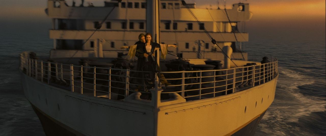 Titanic : Photo Kate Winslet, Leonardo DiCaprio
