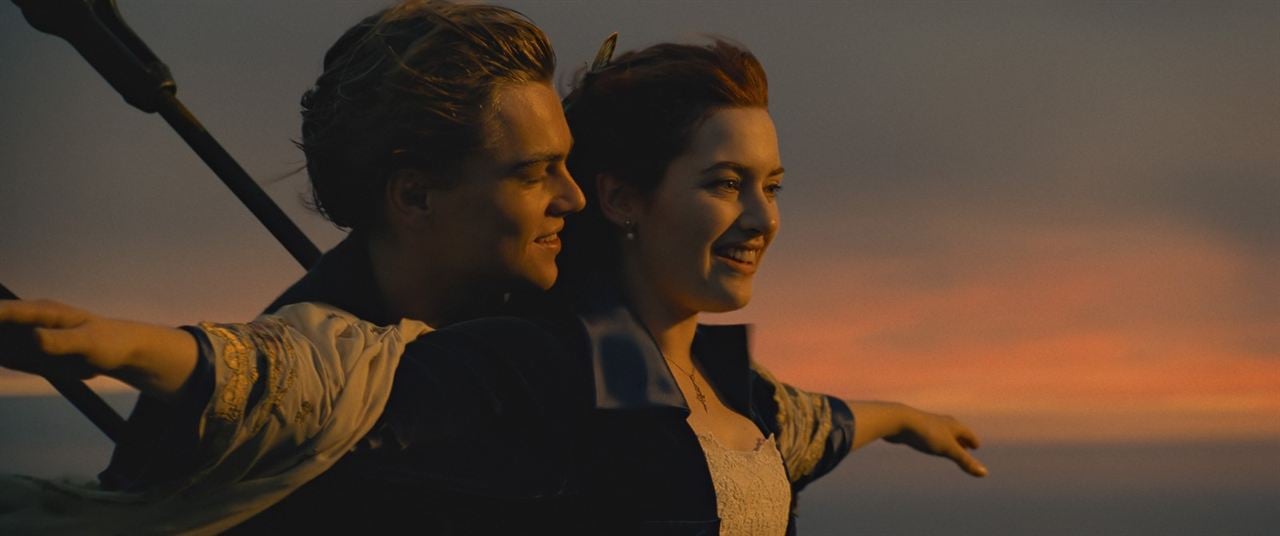 Titanic : Photo Kate Winslet, Leonardo DiCaprio